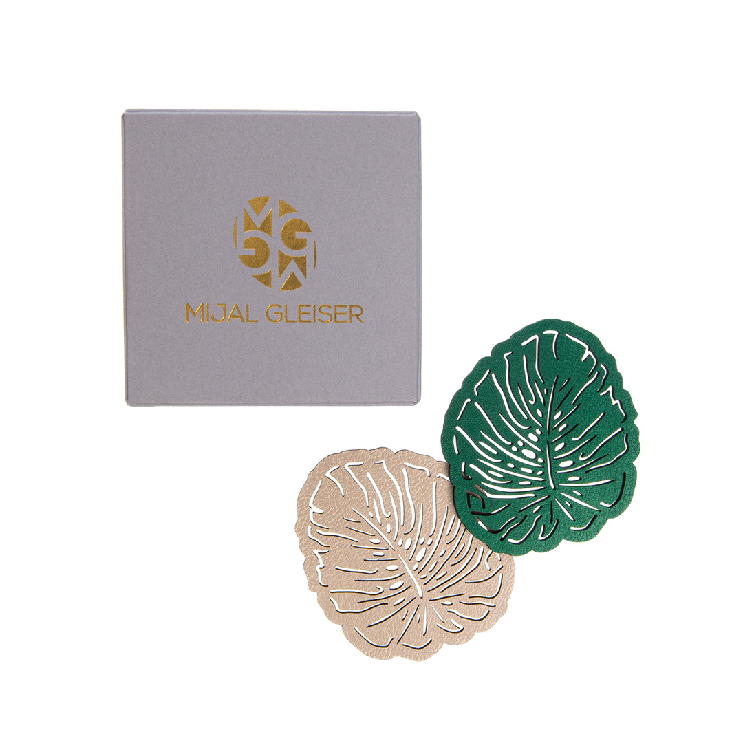 Porta Vasos set x6 - HOJA LAU